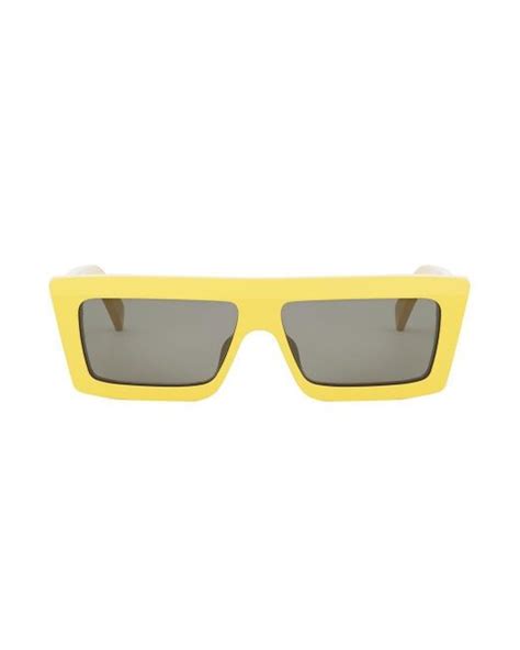celine yellow sunglasses